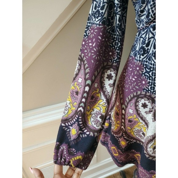 QED London Floral Polyester LongSleeve Stylish Top - Picture 5 of 12